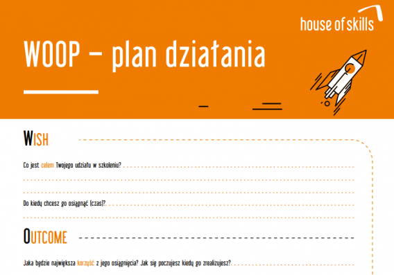 Osiąganie osobistych celów – plan działania WOOP