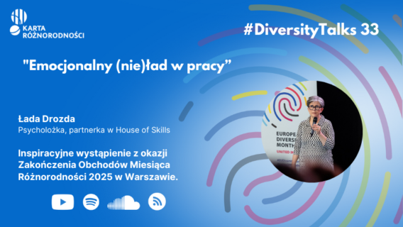 Wystąpienie inspiracyjne na zakończenie Miesiąca Różnorodności – #DiversityTalks